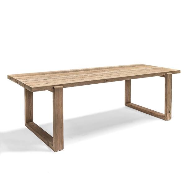 Outdoor Esstisch Oslo Teak Natural