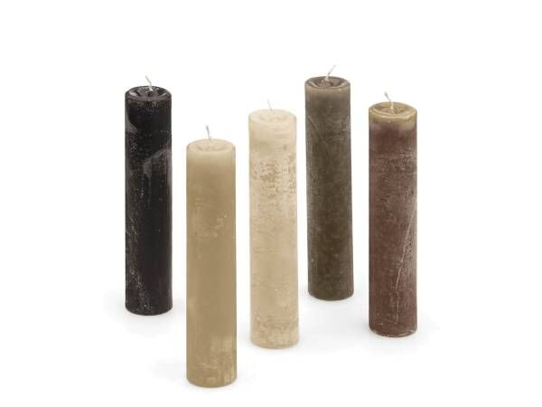 Rustikale Stabkerze CYL Candle Ø4,4 x 20 CM by Gommaire